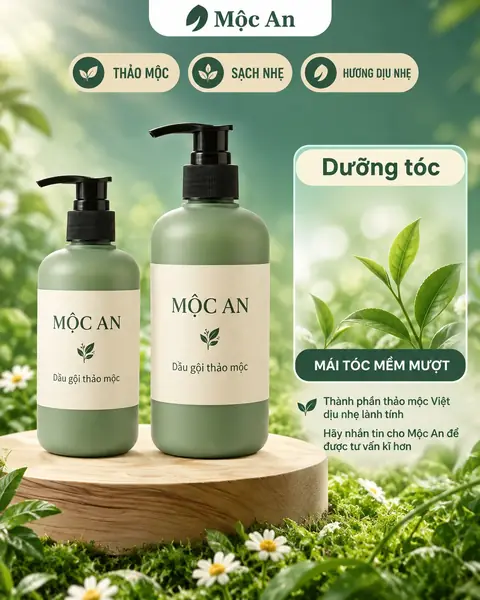 Mẫu của bạn, ngành Shop demo Mộc An