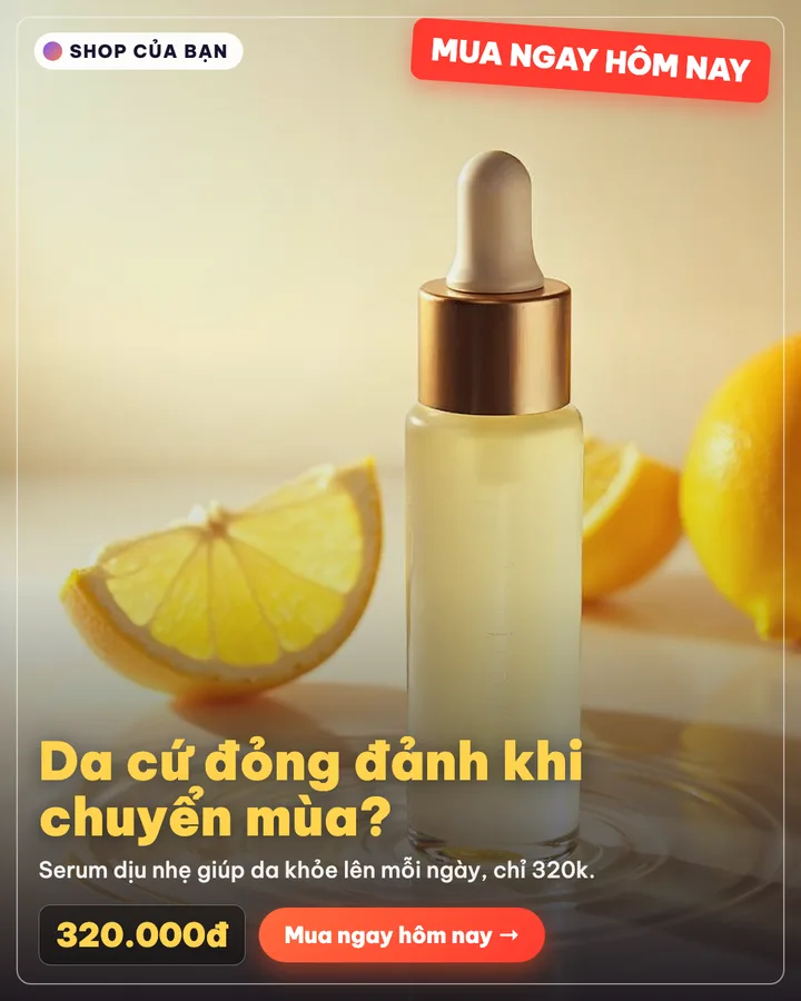 Một sản phẩm, một thông điệp rõ.